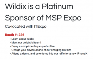 Platinum Sponsor at MSP Expo