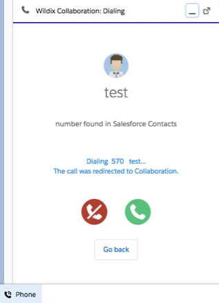 Calling within Salesforce