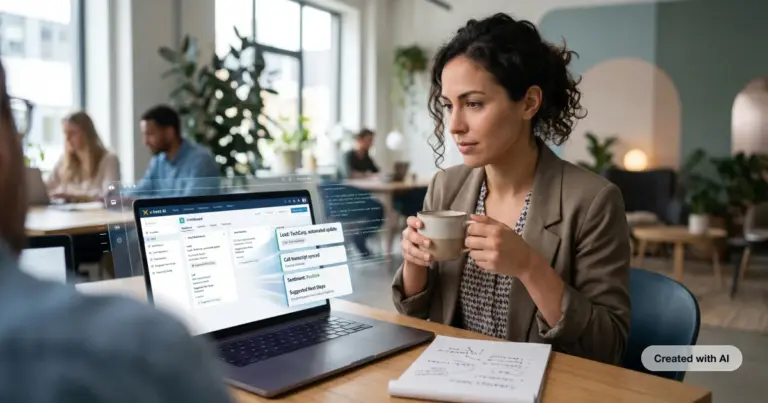 AI Call Summary for CRM - Created with AI