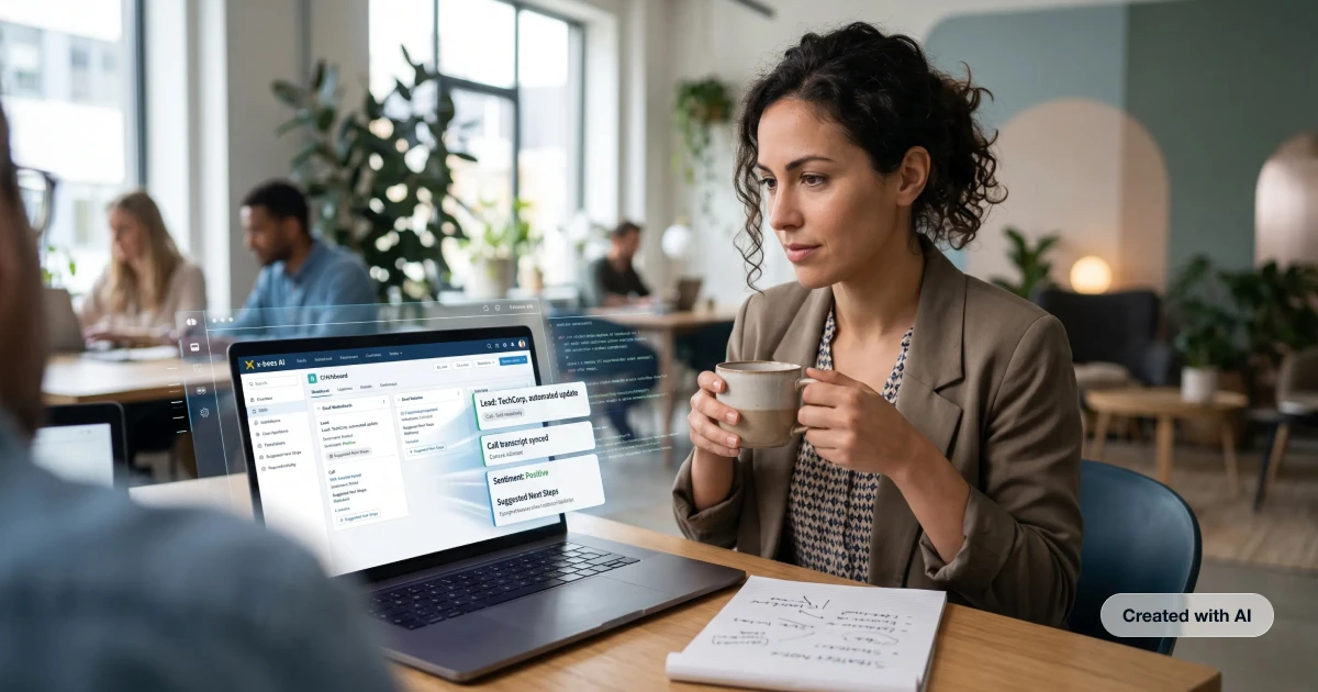 AI Call Summary for CRM - Created with AI